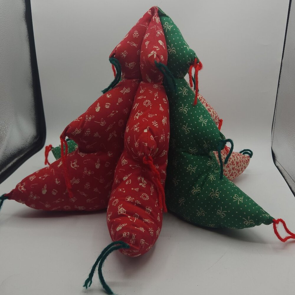 Handmade Cloth Christmas Tree Table Top Decoration